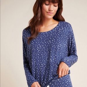 Anthropologie Eberjey Gisele slouchy sleep set